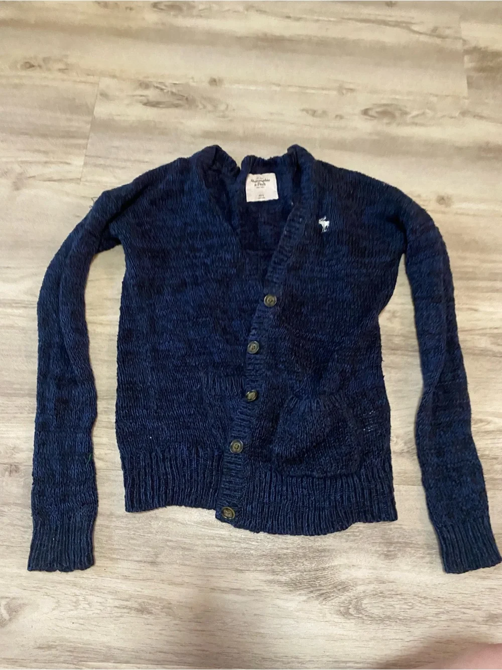 Abercrombie & Fitch Navy Cardigan